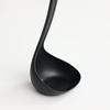 Pearl Metal Action Tool Compact Standing Ladle, Black, Made in Japan, Tsubame-Sanjo, G-4467