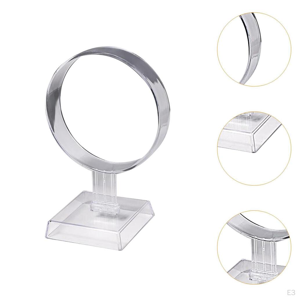 Держатель для наушников, подставка для волос, простая сборка, прозрачная, устойчивая, поддерживающая, стойка для хранения волос