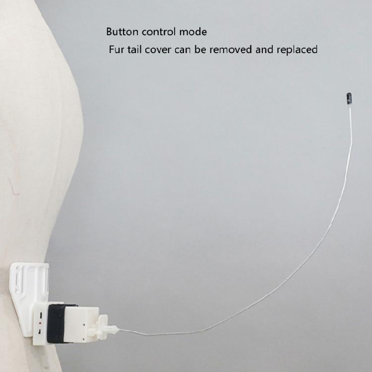 Искусственный мех Лисы Терианы Хвост Электрический Волк Кошки Лисы Хвост Подвижный Хвост Животного для Рождества Хэллоуина Косплей Вечеринки