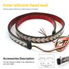 1m 12-24V Car Truck Strip Tailgate Light Bar Reverse Brake Tail Flowing Turn Signal Car Red Running Backup Tail Strip