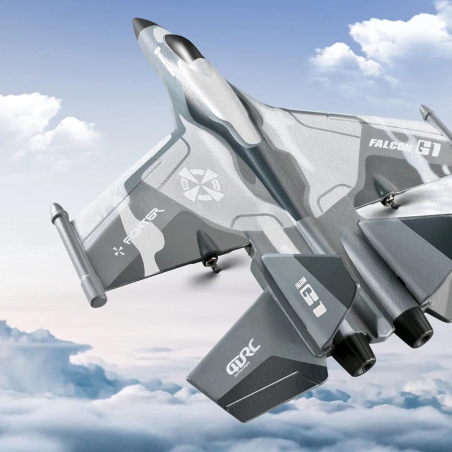 G1 Дрон-планер для начинающих и профессионалов, 3-канальный RC самолет, Пульт дистанционного управления, Самолет для запуска из руки, Пенопластовый электрический самолет для улицы