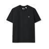 Fila Heritage Fashion Minimalist Casual Everyday Versatile Comfortable Logo Embroidered Solid Color Knitted Short Sleeve T-Shirt F11M548101FNV