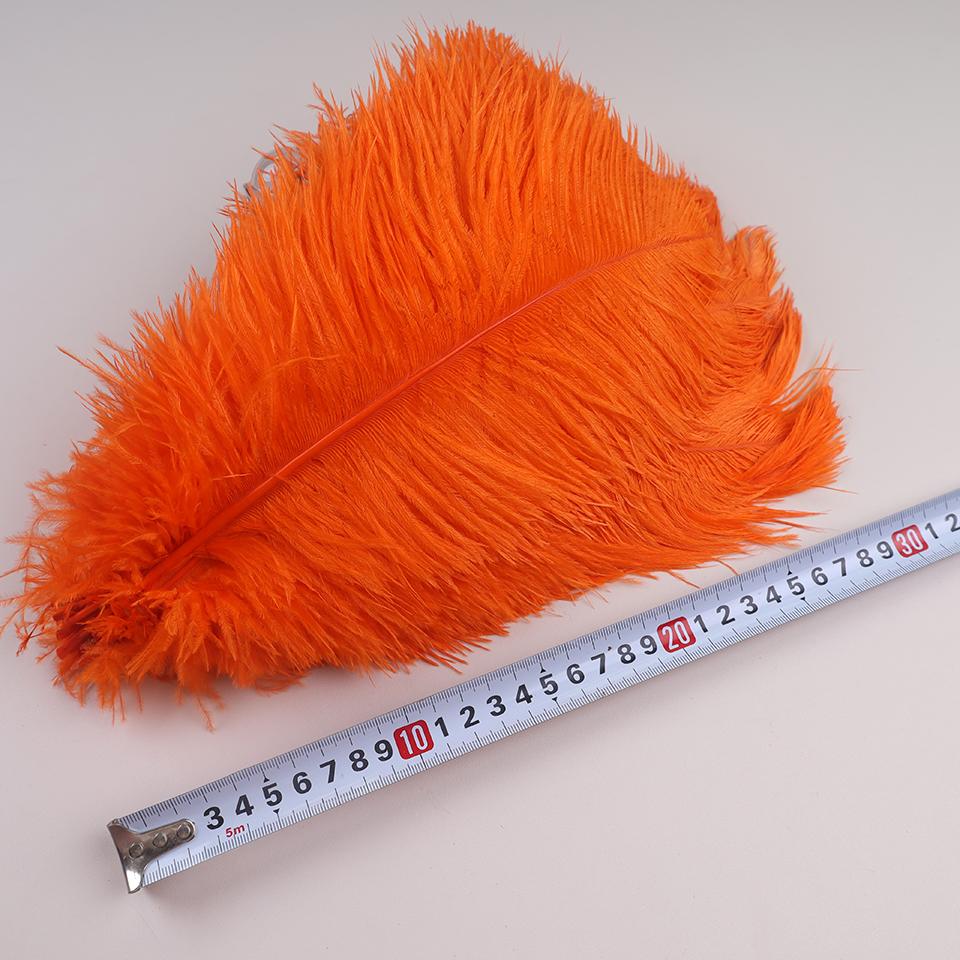 10 шт. 30-35 см Страусиные перья для рукоделия Свадебное украшение 12-14" Аксессуары для рукоделия Настольные центральные элементы Карнавальные перья