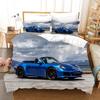 Sports Car Duvet Cover Sets Race Car Bedding Sets With Pillowcases For Teens Kids Boys Cool Bedroom Decor 23pcs Bedclothes