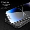Ударопрочный чехол из углеродного волокна и ТПУ с матовой текстурой для iPhone 15 Pro Max