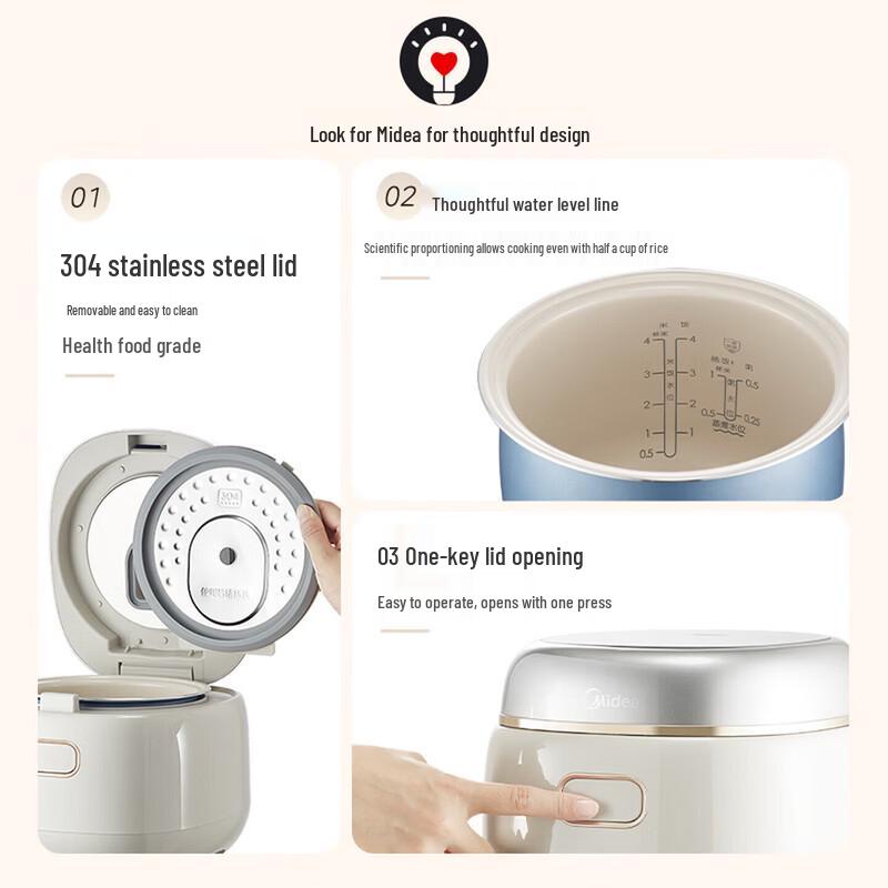 Midea Smart Mini 2L Rice Cooker