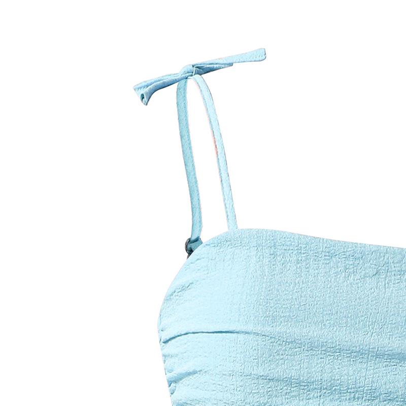 7-12 лет платье принцессы для девочек детские платья летние платья новые детские платья с бантом на шее