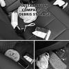 SEAMETAL PU Leather Car Seat Back Organizer Multi-functional Auto Seat Headrest Hanging Storage Bag With Tissue Box Drink Holder