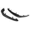 Front Fog Lamp Cover Left Right Glossy Carbon Fibre Fog Light Fins Splitter Replacement for W205 C205 C63