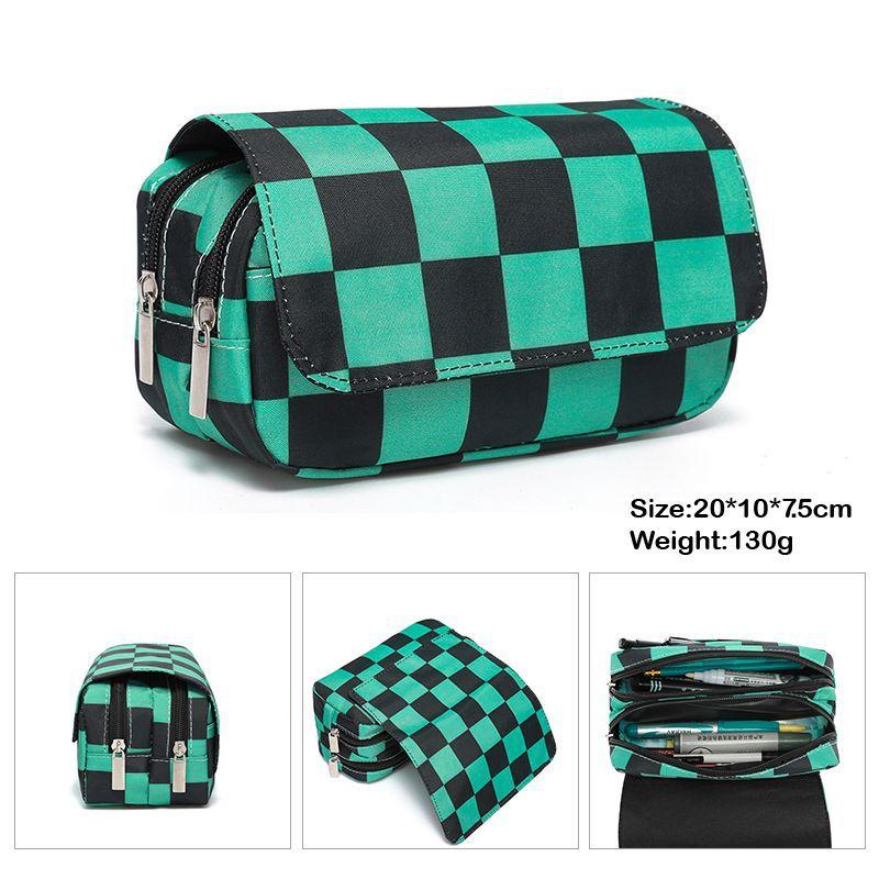 Пенал «Убийца демонов» Пенал для учеников начальной и средней школы с героями мультфильмов