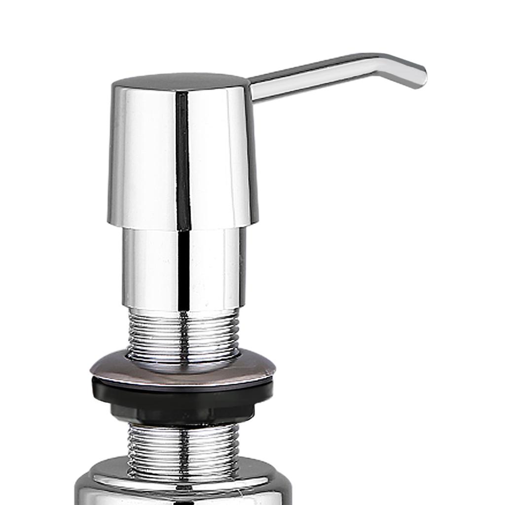 250 мл Нержавеющая сталь Дозатор для жидкого мыла Бутылка Кухня Ванная Комната Душ Лосьон Шампунь Насос