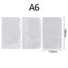 10Pcs A6 Loose-Leaf Card Package Hyaline Page Business Card Book Durable Budget Binder