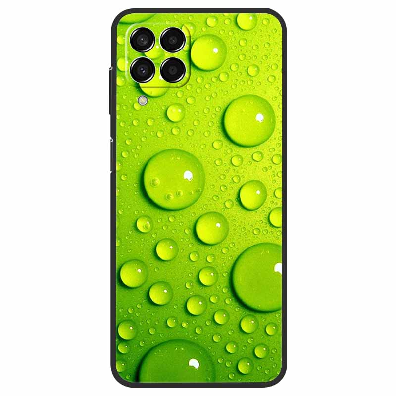 Чехол для Samsung Galaxy M33 / M53 Мраморный Мягкий Силиконовый Задний Чехол для Samsung M53 2022 Fundas Чехол M 33 53 5G Чехол для Телефона Coque