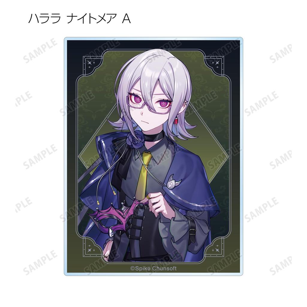 Super Detective Casebook Raincode Honda Roaro Illustration Masquerade Ver. Trading Acrylic Cards BOX of 8