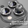 For IPhone 13 14 15 16 Pro Max Mobile Camera Lens Protector Hot Sales Camera Bling Diamond Single Design
