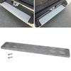 Задняя подножка Sporacingrts из алюминия с клетчатым рисунком для Toyota Hiace 200 Super, совместимая с широкими крышками, пластинами, сериями GL/DX, серебристого цвета, 1-7. (Не повозки)