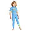 Kids 2.5mm Neoprene Short Sleeve Full Wetsuit Boys Warm Water Surfing Snorkeling Swimming Gear