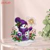 2D плоские DIY наборы для настольной росписи бриллиантами, 5D DIY Алмазное искусство, Настольные украшения для дома, офиса, рабочего стола