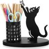 Multifunction Pen Container Cat Cosmetics Storage Box Portable Storage Bucket