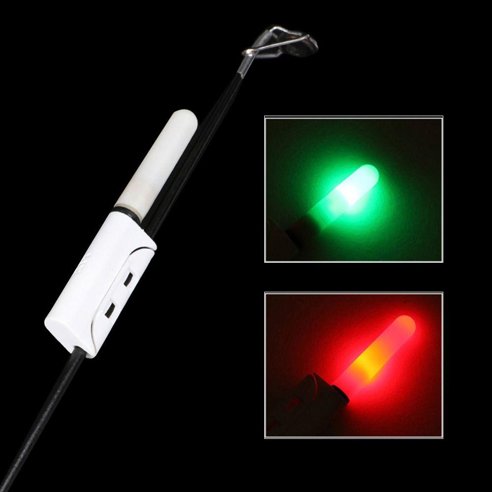 Flash Float Night Fluorescent Light Fishing Rod Tip Lightstick Glow Stick Bite Alarm