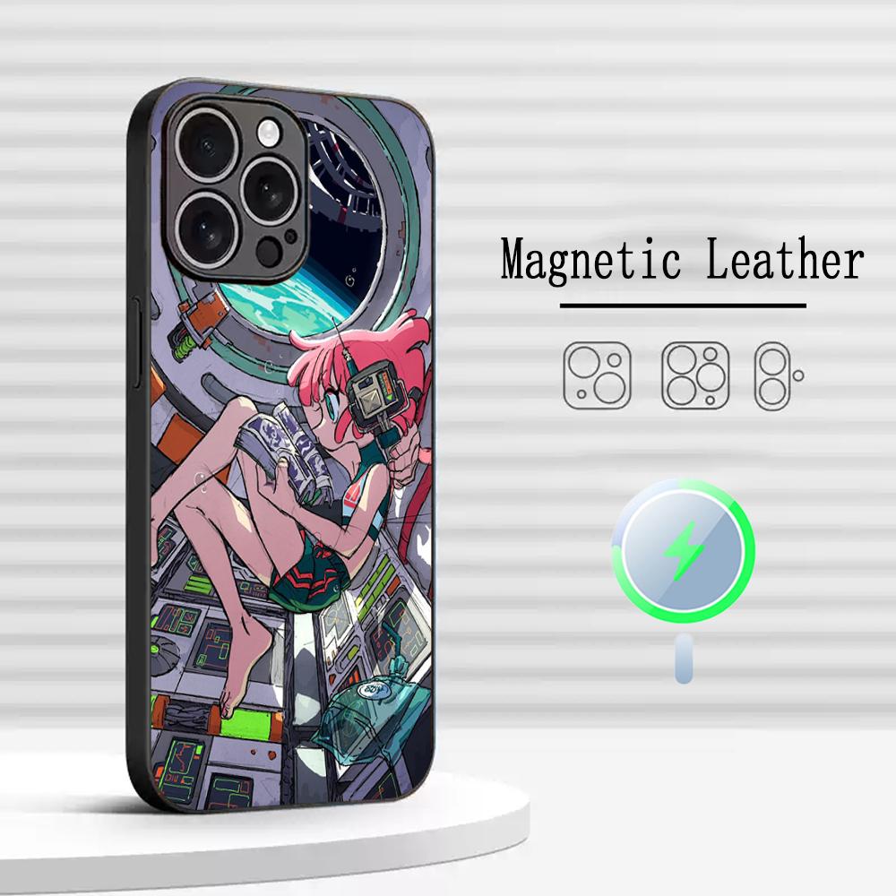 Zutomayo cool japan singer pattern Phone Case For iPhone 16 15 14 13 12 11 Plus Pro Max High-end Luxury Magsafe Sheepskin