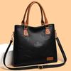 In the New Handbag, Mother, Women's Bag, Embossed Large-capacity Shoulder Handbag.