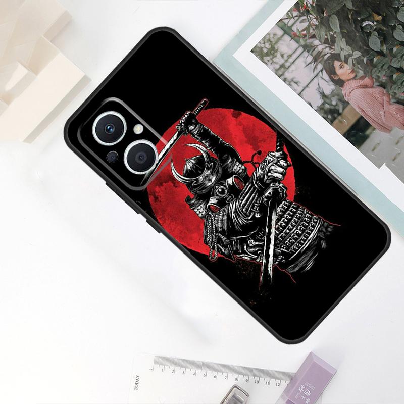 Аниме Японский Самурай Чехол Для OPPO Reno 11F 10 Pro 4 5 6 7 8 Lite 4Z 5Z 8T OPPO Find X5 X6 Pro X2 X3 Neo Обложка