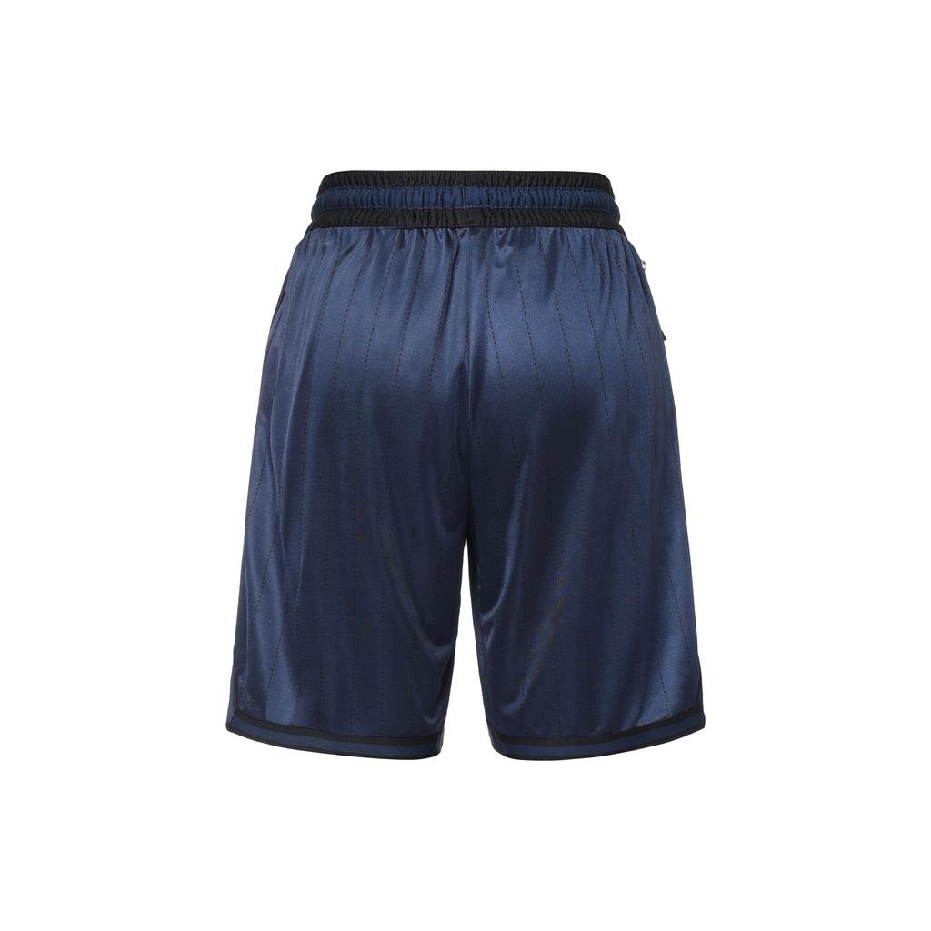 Nike Повседневные дышащие спортивные шорты свободного кроя с вышивкой и шнурком в полоску, мужские шорты синего цвета DA5710-419