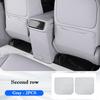 Для Leapmotor D19 2026 2027 Автомобильный Задний Защитный Коврик от Пинания Ногами Специальная Крышка для Защиты Спинки Сиденья Кожаный Коврик от Грязи Аксессуары для Интерьера