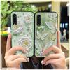 Cartoon Protective Phone Case For LG Velvet 4G/5G TPU Dirt-resistant Soft Case Silicone Back Cover Flower Graffiti Cute