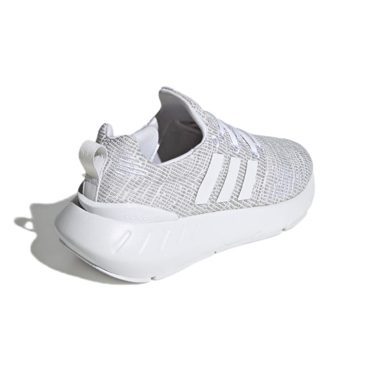 Adidas Swift Run 22 Big Kid White Grey Kids Sneakers Cloud-White Grey-Two Core-Black GW8175