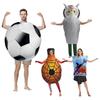 Stage Funny Spider Web Light Bulb Owl Soccer Football Halloween Party Cosplay Costumes Women Men Role Playing Dress Up Outfit