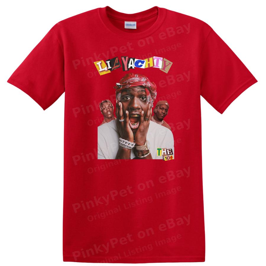 Графичная футболка Lil Yachty Смешная футболка с поп-культурой для любителей музыки 1104