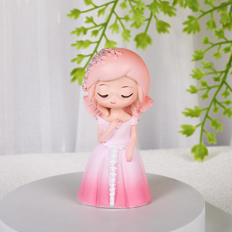 Fashionable Zodiac Ornaments: Hand-Painted Resin Figurines for Girls' Bedrooms
