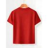 Kids Youth Basketball Motivational Text Distressed Brushstroke Print Crewneck Tee