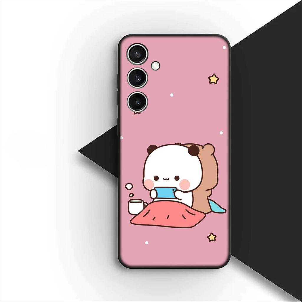 Casing for Apple iPhone 17 Pro XS Max Air 6 7 8 Plus 5 + SE 2022 SE2 16E Phone Cover Soft Case Bubus Panda Cartoon Bear Dudus