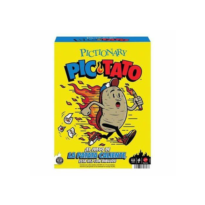 Jeu de société Pictionary Pic-Tato - Mattel Games - Multicolore - 6.78x16.32x9.23 cm - 500 g - Plastique
