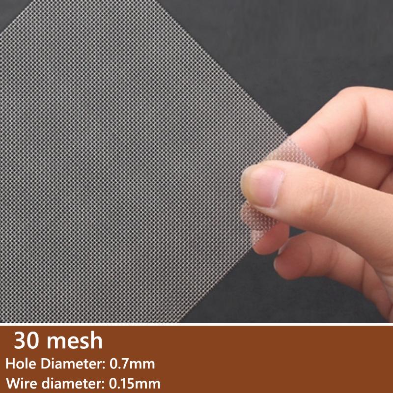 1-5pcs 304 Stainless Steel Filter Screen 4/5/8/20/30/40-400 Mesh Woven Wire High Quality Stainless Steel Screening Filter Sheet
