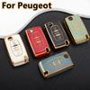 Peugeot 107 207 307 308 407 607 3008 5008 uchun yangi TPU avtomobil pulti kalit qopqog'i qobig'i Citroen Xsara Picasso C5 C6 C8 uchun kalitsiz