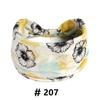 Boho Headbands Wide Knot Hair Scarf Floral Printed Hairband Elastic Turban Headwrap Stretch Head Bands Bandana Fashion Hair Accessories for Women