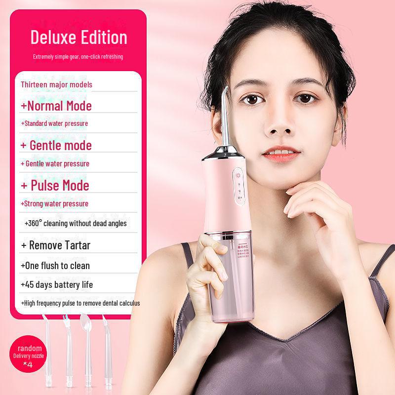 Portable Electric Water Flosser for Teeth Cleaning