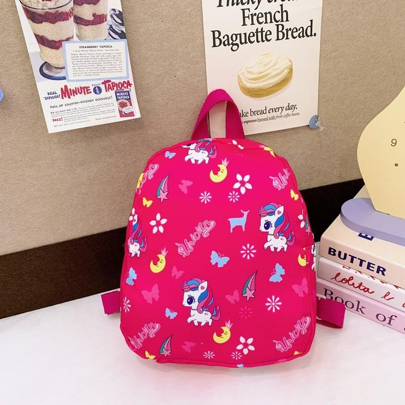 Детский рюкзак с милым мультяшным дизайном, легкий нейлон для школы