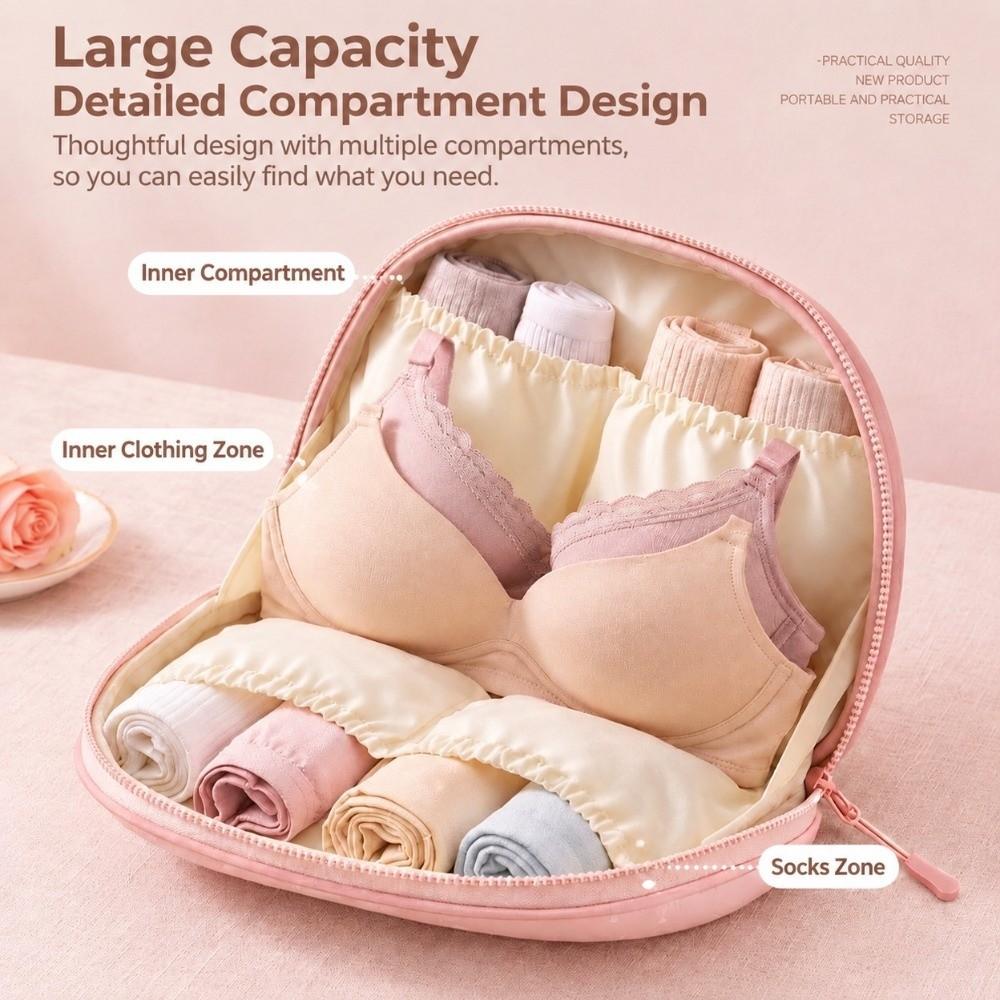 Compression Function Underwear Storage Bag Multi-purpose Travel Organizer Travel Use