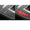 4X Gear Shift Panel Side Button Cover For BMW 1-4 Series F20 F30 Car Accessories