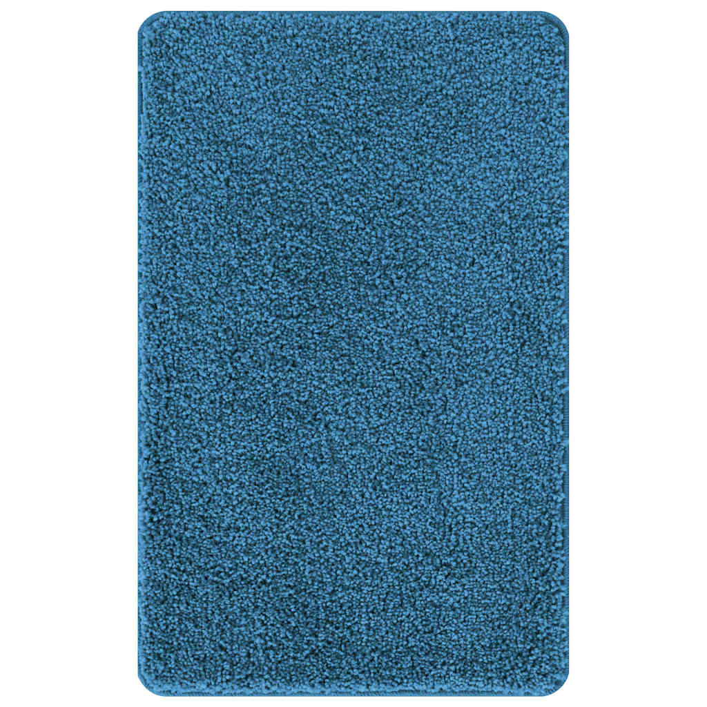 Non Slip Bath Mat Blue 50 x 80 cm PP