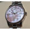 Б/у Новый и неиспользованный GUCCI GTimeless 30 мм часы розовый циферблат бриллианты YA1265062 женские Gucci перламутр