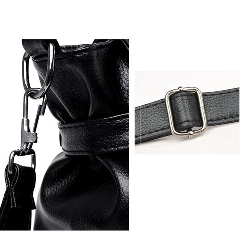 Женская сумка большой вместимости высокого качества, женская сумка через плечо с заклепками в виде черепов, в стиле хип-хоп панк, модные плечевые сумки для путешествий