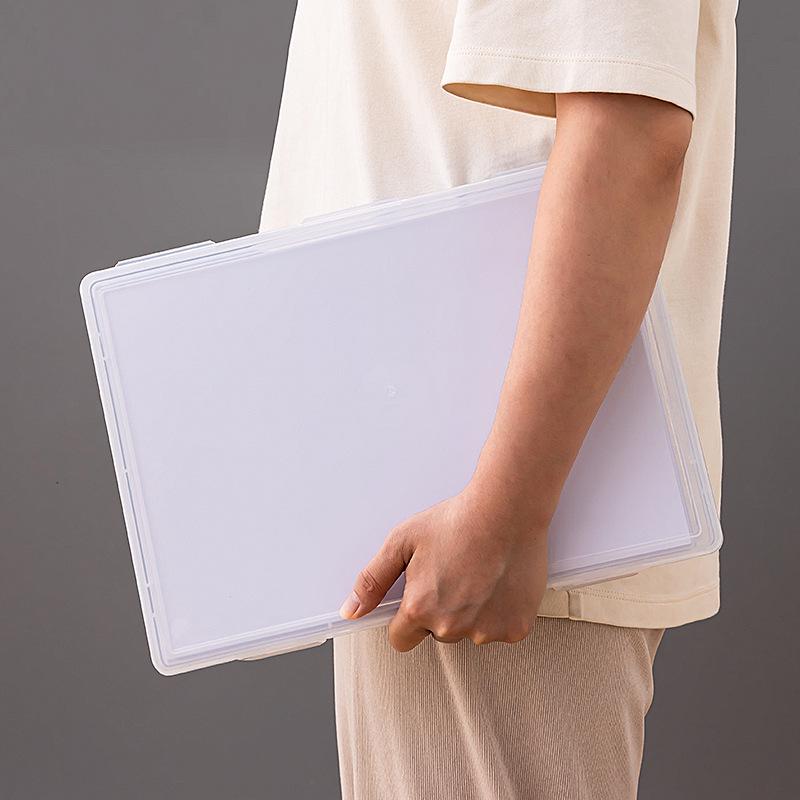 Прозрачный файл-пакет формата A3 - Вместительный ящик для хранения художественных принадлежностей и органайзер для альбомов для рисования 8K