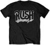 Черная футболка с логотипом Rush, размер S