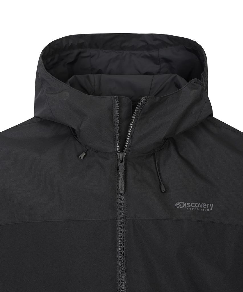 Мужская ветрозащитная куртка Discovery Expedition Gore Windstopper (черный)